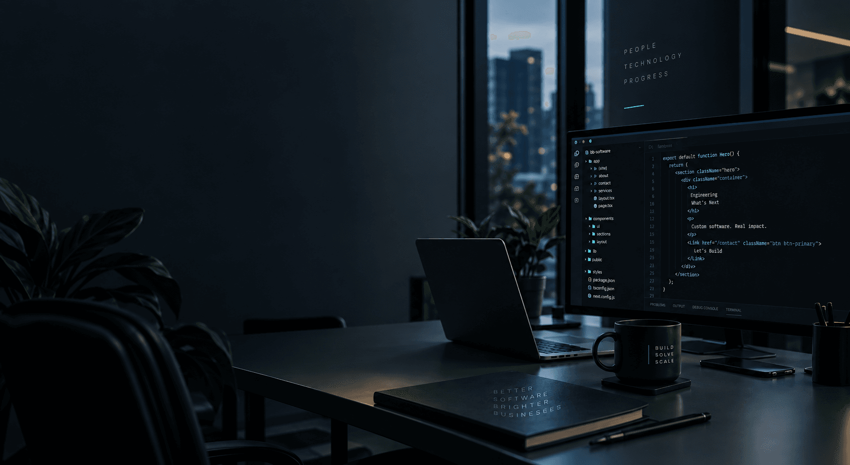 Software engineering workspace